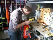 Feuerl&ouml;scher&uuml;berpr&uuml;fung, am 12.12.2015 am Sonntag,  6. Dezember 2015