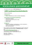 Maro Personal sucht LKW Landmaschinentechniker/In am Mittwoch,  9. M&auml;rz 2016, Copyright siehe www.meinbezirk.at