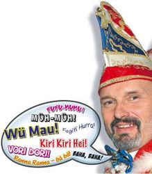 N&auml;rrische Schlachtrufe hallen durchs Land am Donnerstag,  9. Februar 2012