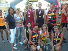 Silber beim Sickinger Rundlauf am Donnerstag, 16. August 2012