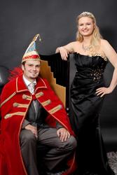 Frankenburger Prinzenpaar 2012: Prinzessin Isabella und Prinz Thomas am Sonntag, 18. November 2012