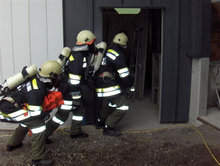 Abschnittsatemschutz&uuml;bung am Freitag, 20. April 2012