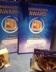 Erfolgreichste Sparkasse ist die in Frankenmarkt am Dienstag, 27. M&auml;rz 2012