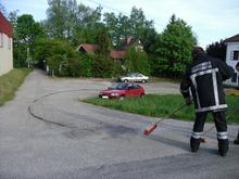 Einsatz nach Verkehrsunfall am Dienstag, 10. Mai 2011