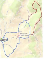 Strecke des W&uuml;rfelspiellaufs, des Hobby-Laufs und der G&ouml;blberg-Trophy am Donnerstag, 29. August 2013