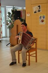 Marco Schachl mit seiner Steirischen am Sonntag, 27. Januar 2013