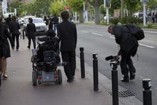 Harry und Josef am Weg zur den Filmfestspielen am Mittwoch, 22. Mai 2013