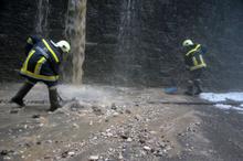 Heftige Unwetter &uuml;ber Ober&ouml;sterreich am Montag, 10. Juni 2013
