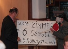 Postenschlie&szlig;ung: Hat nicht doch jemand ein Zimmer frei? (Foto: Erwin Preuner) am Montag, 17. Februar 2014