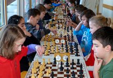 Schach-Sch&uuml;lerligaturnier Frankenburg, Foto G&uuml;nther Punz am Dienstag, 18. Februar 2014