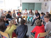 &bdquo;Native English Speakers&ldquo; in der NMS Frankenburg am Mittwoch, 26. M&auml;rz 2014