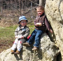 Naturfreunde laden zum Ostereiersuchen am Mittwoch,  9. April 2014