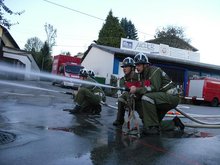 Nassl&ouml;sch&uuml;bung am Freitag, 10. Oktober 2014