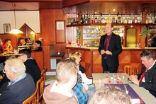 Fotos (von Wilhelm Frickh): der 4. B&uuml;rgermeisterstammtisch im Gasthaus Losmann. am Donnerstag, 20. November 2014