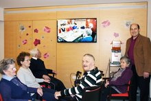 HeimTV im Altenheim Frankenburg am Dienstag, 20. Januar 2015