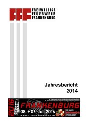 Jahresbericht 2014 am Donnerstag, 19. M&auml;rz 2015