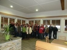 Altkommandanten von Frankenburg und Redleiten  besichtigten Hofmolkerei Staufer am Freitag, 22. Mai 2015