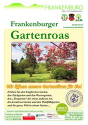 Frankenburger Gartenroas am Freitag,  7. August 2015
