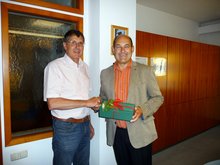 Amtsleiter Gerhard Huber feiert Dienstjubil&auml;um am Mittwoch, 15. Juli 2015