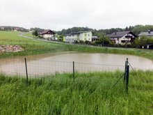 Hochwasserschutz f&uuml;r Frankenburg am Dienstag, 28. Juli 2015