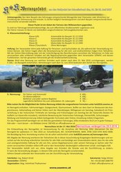 Ausschreibung der 10. K&K Wertungsfahrt (© OOEMVC) am Mittwoch, 22. Juni 2016