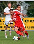 Mondsee feiert Derbysieg in Frankenburg am Donnerstag, 15. September 2016, Copyright siehe www.meinbezirk.at