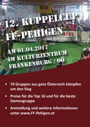 Kuppelcup 2017 am Montag, 31. Oktober 2016