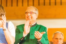 Heimatvereinsobmann Erwin Hofbauer freut sich über das rege Interesse, Foto: Preuner Wirt am Montag, 23. Januar 2017