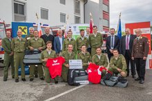 Verabschiedung zur Olympiade am Mittwoch, 28. Juni 2017