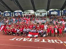 Bronzemedaille in Villach am Freitag, 14. Juli 2017