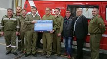 Spenden&uuml;bergabe an die FF Frauschereck am Montag, 27. November 2017