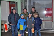 Friedenslicht 2017 am Sonntag, 24. Dezember 2017