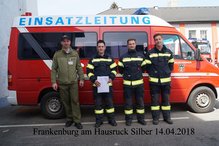 Atemschutzleistungsabzeichen am Montag, 16. April 2018