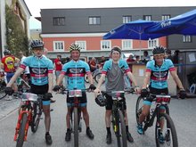 Am Stockerl bei der X-Bike in Maria Schmolln am Mittwoch,  6. Juni 2018