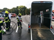 Brand KFZ am Samstag,  4. August 2018