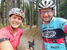 Unendlicher Trailspa&szlig; in Nove Mesto pod Smrkem (Tschechien) am Mittwoch, 22. August 2018