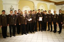 Ehrung Bezirksfeuerwehrkommando am Dienstag, 27. November 2018
