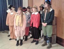 Die ersten Proben im Veranstaltungssaal am Dienstag,  8. Januar 2019