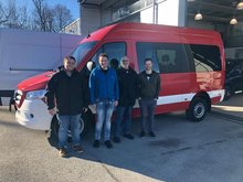 Neues Kommandofahrzeug am Samstag, 16. Februar 2019