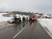 Fahrzeugbergung am Montag, 14. Januar 2019