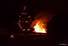 &Uuml;bung B&ouml;schungsbrand im Wald am Freitag, 20. September 2019