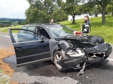Verkehrsunfall auf der Riegler Landesstrasse am Freitag, 26. Juni 2020