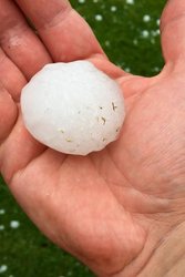 Hagelunwetter zog Spur der Verw&uuml;stung &uuml;ber den Hausruck am Mittwoch, 29. Juli 2020, Copyright siehe www.meinbezirk.at