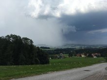 Unwettereinsatz in Frankenburg am Dienstag, 28. Juli 2020