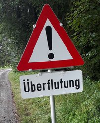 Hochwassereinsatz am Dienstag,  4. August 2020