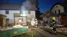 Wohnhausbrand am Freitag,  9. April 2021