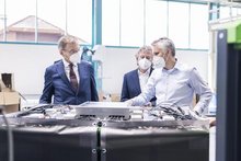 Landeshauptmann Stelzer auf Betriebsbesuch am Freitag, 28. Mai 2021, Copyright siehe www.meinbezirk.at