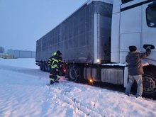 Einsatzbericht 7/2021, Technischen Einsatz, LKW Bergung am Donnerstag,  9. Dezember 2021