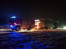 Lkw Bergung am Freitag, 10. Dezember 2021