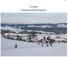 Ank&uuml;ndigung: Schildorner Dreik&ouml;nigslauf 2022 am Samstag, 18. Dezember 2021